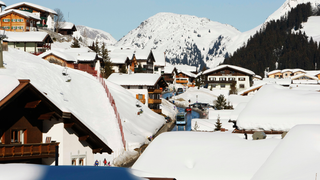 Behold: a ski lodge made entirely of White Claw